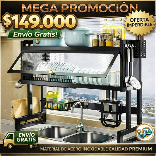 Escurridor De Loza Con Tapa MEGA PROMO😎🥳🥳